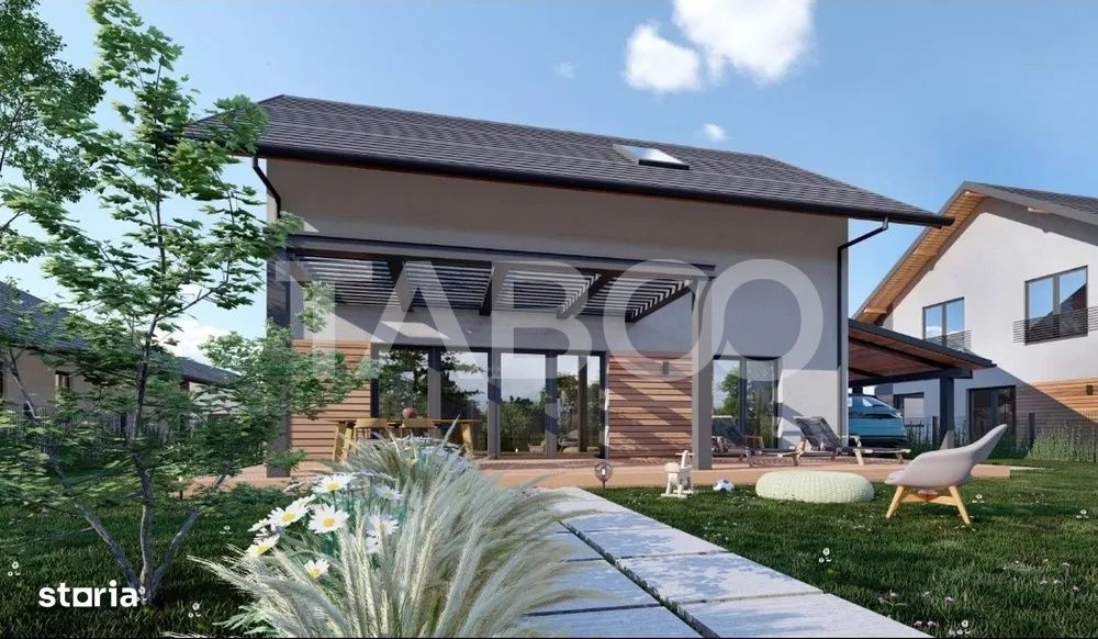 Casa individuala de ganzare cu teren generos- predare la alb