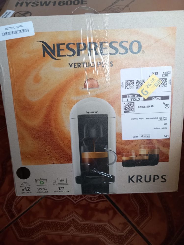Nespresso vertuo plus krups