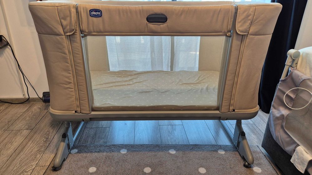 Pătuț Chicco Next 2 Me Forever - Co-sleeping, Reglabil pe Înălțime