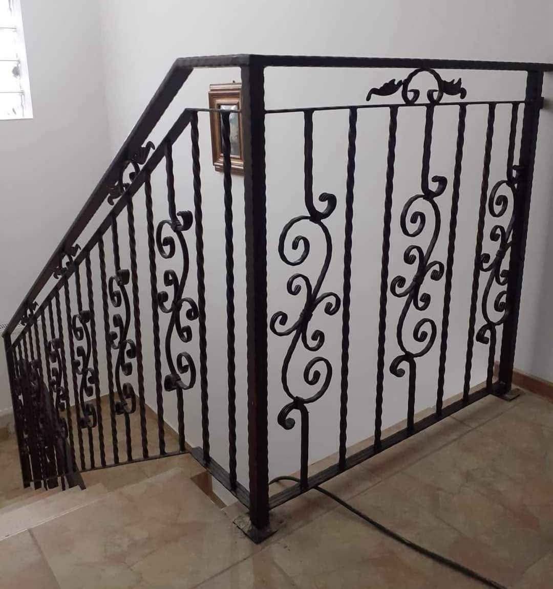 Balustrade din fier forjat