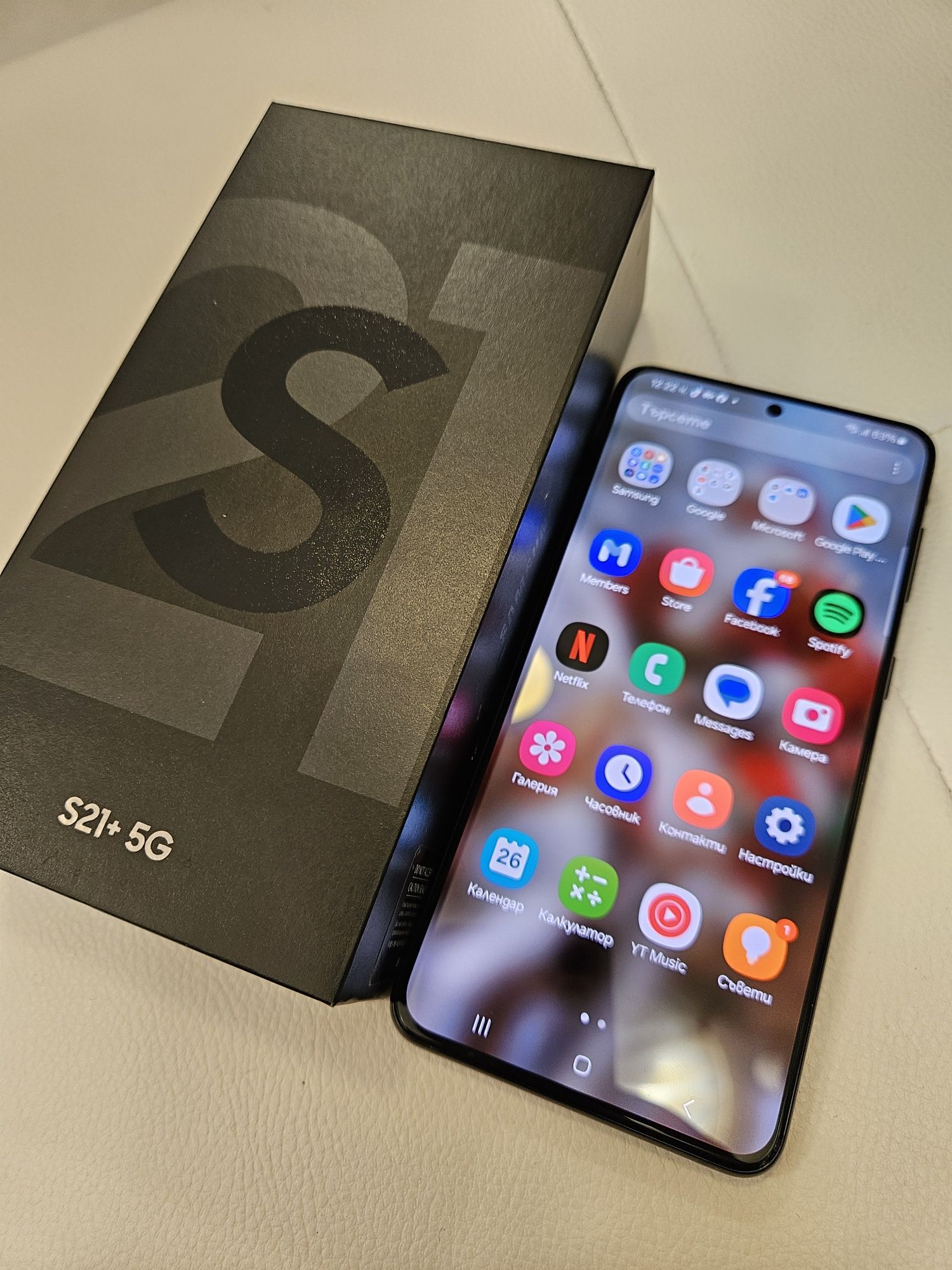 SAMSUNG  S 21 plus , 256 GB