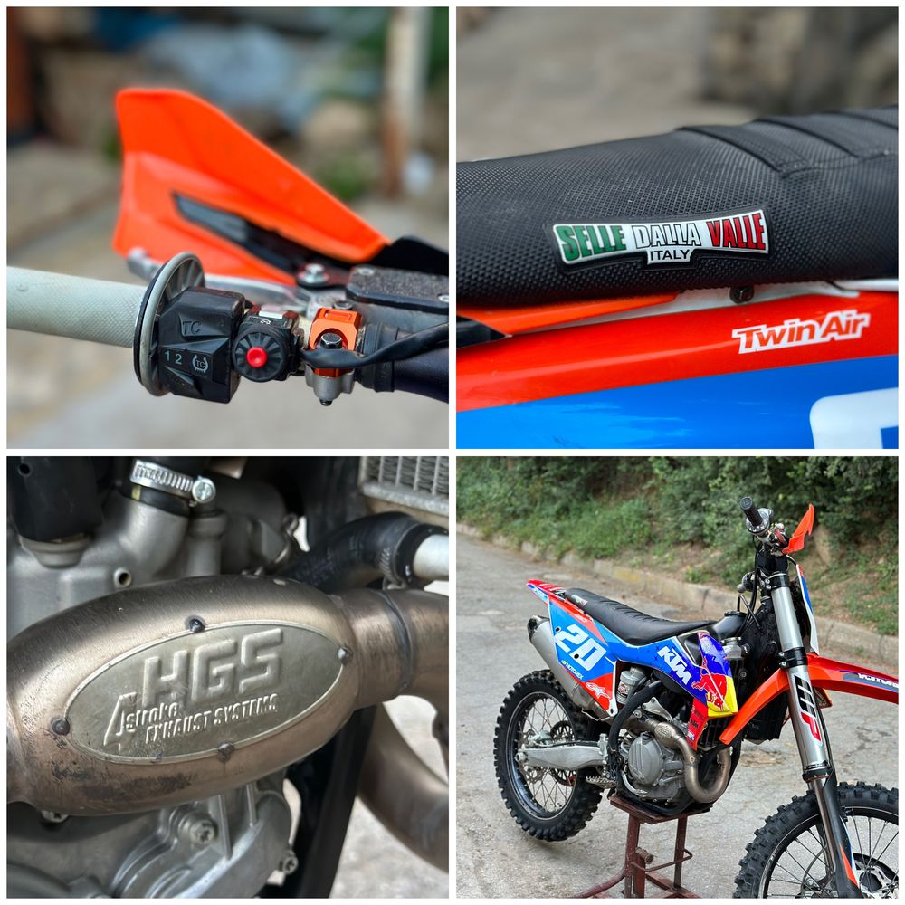 KTM SX-F 450 Стартер/Режими/HGS/Тракшън и Лънч контрол