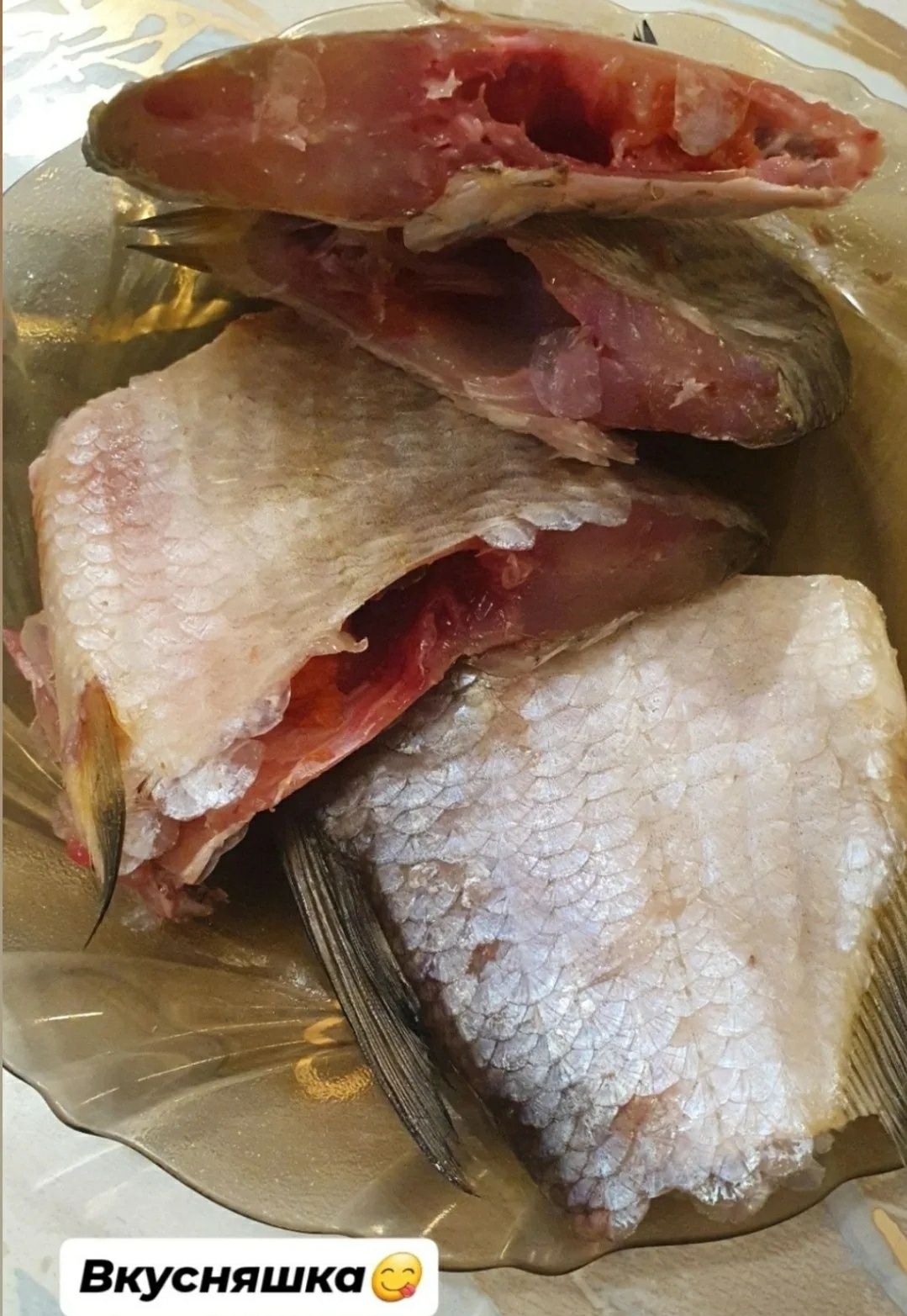 Вкусная вяленая рыба