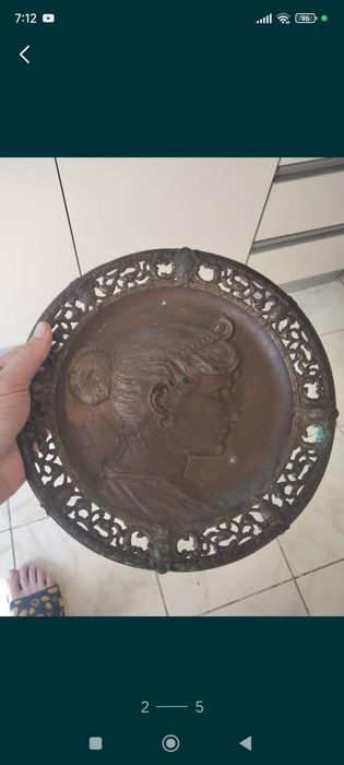 Ceas de perete și Tablou foarte vechi