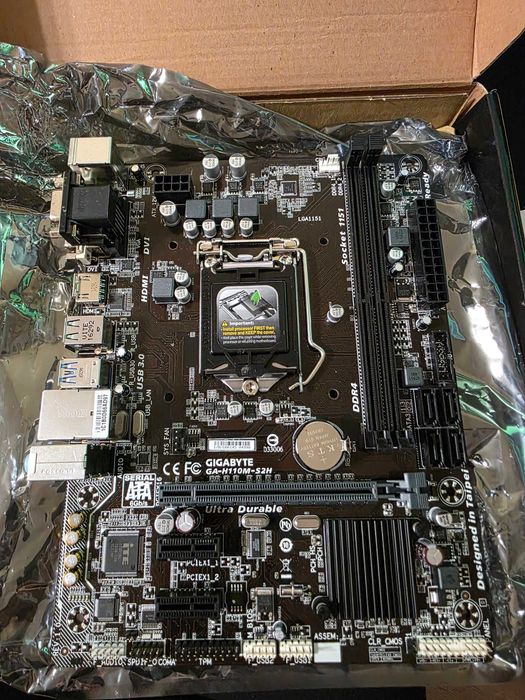 Placa de baza GIGABYTE GA-H110M-S2H (rev. 1.0) - Socket 1151