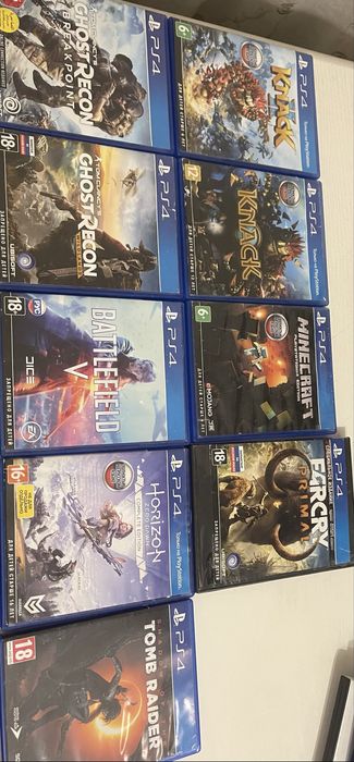 Оригинальные диски для PS4