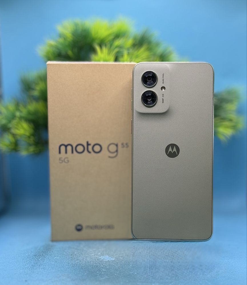 Motorola Moto g55, 256GB, 8GB RAM, 5G, Smoky Green