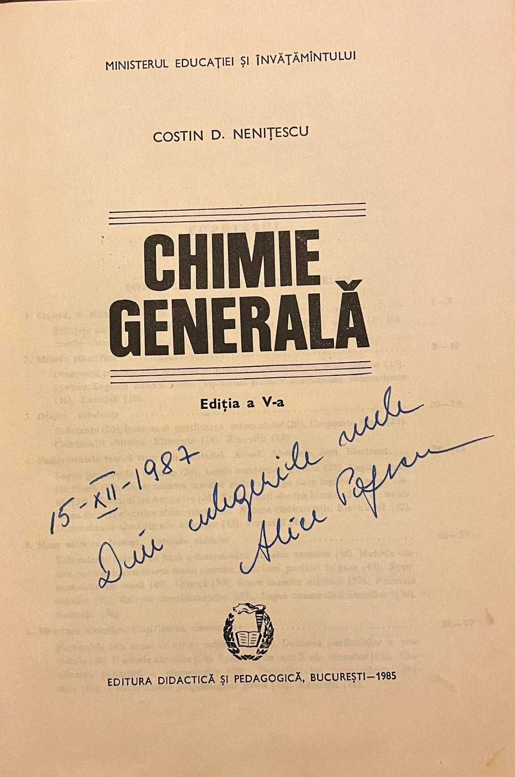 Chimie Generala Nenitescu