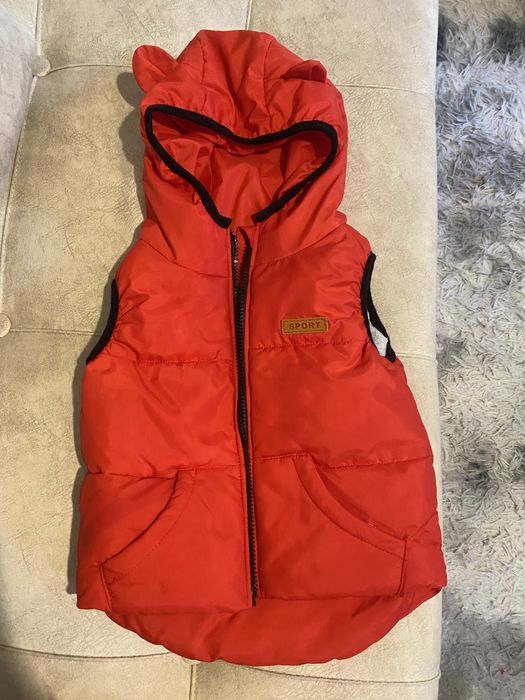 Жилетка тепалая детская