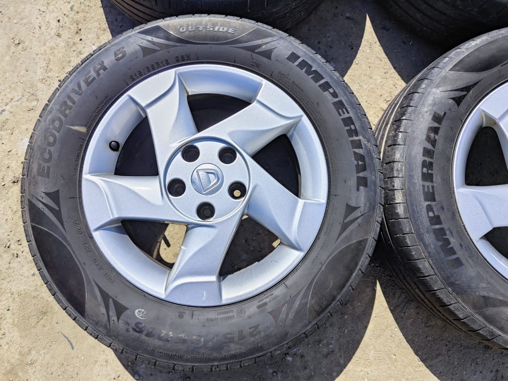 4x Jante Originale din Aluminiu de Dacia Duster pe 16"