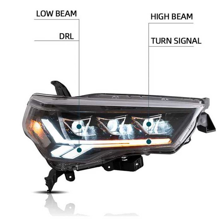 Комплект Тунинг фарове LED Matrix Toyota 4runner 14-21