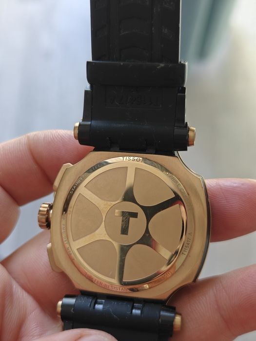 Tissot T-race rose-gold