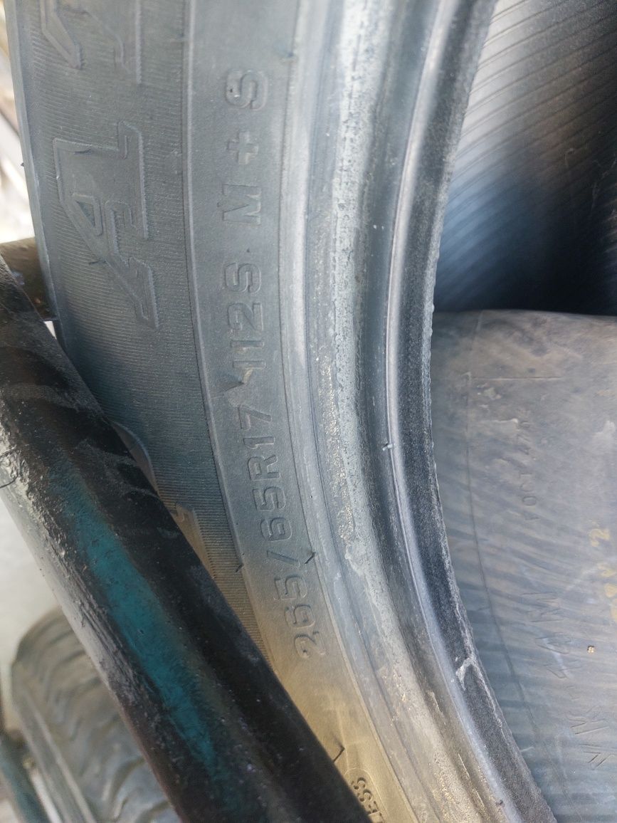 Продам б/у шины dunlop 265/65 r17