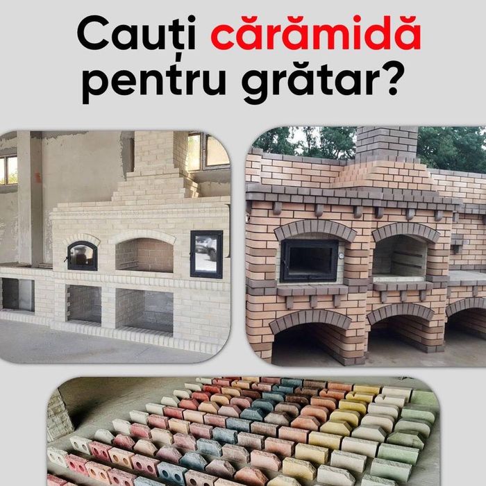 Cărămizi pentru grătare,caramizi decorative,caramida de placat