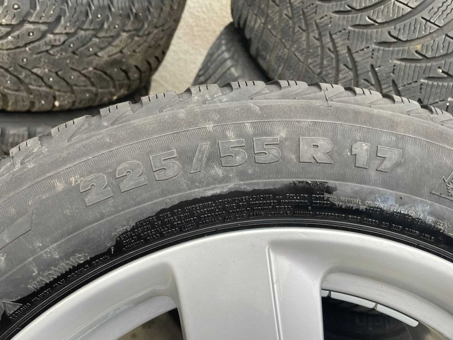 Jante Audi A 4 5 6 Cauciucuri Iarna 225 55 R 17 Michelin
