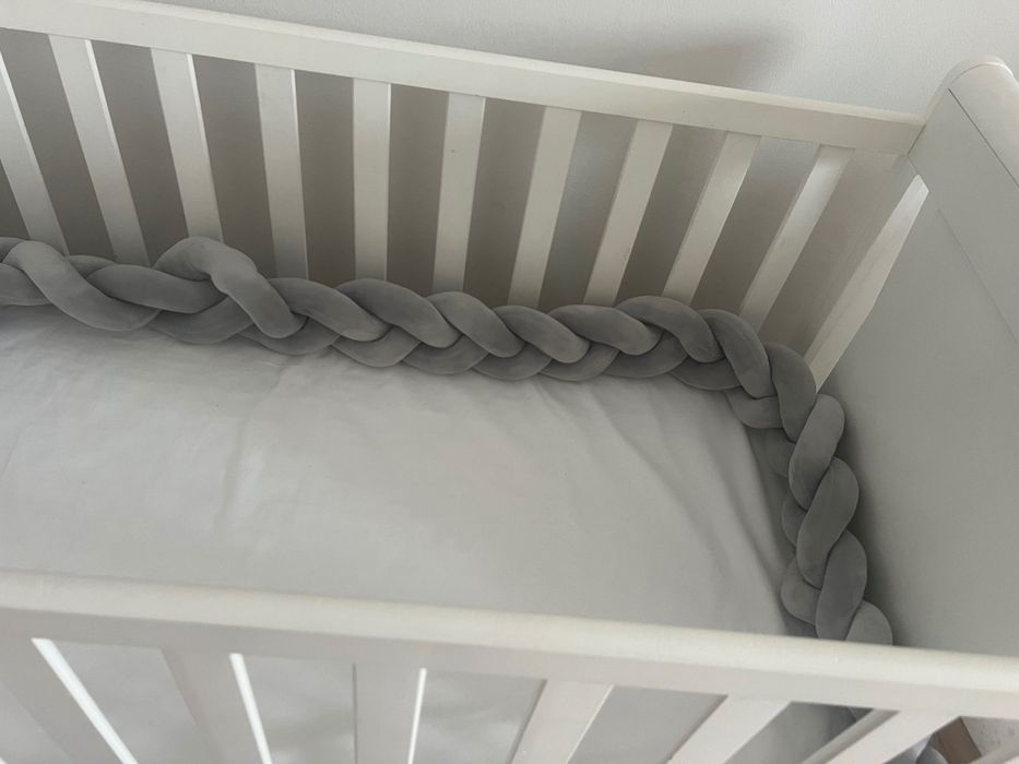 Patut bebe/copil 3 inaltimi + saltea Cu accesorii si Calut cadou