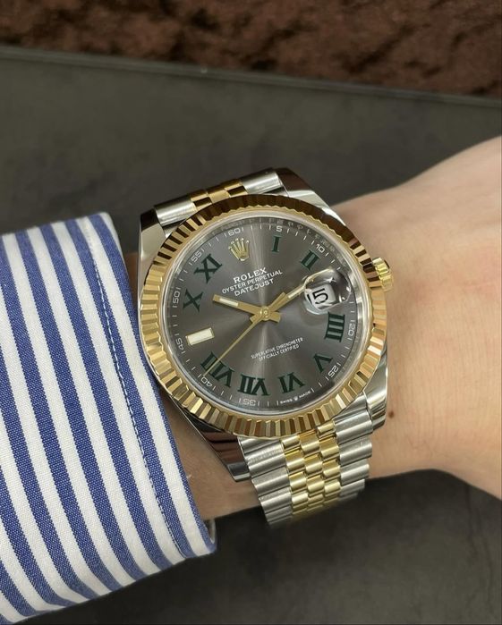 Rolex datejust wimblendon bicolor 41,mm