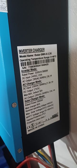 Invertor solar hibrid off grid