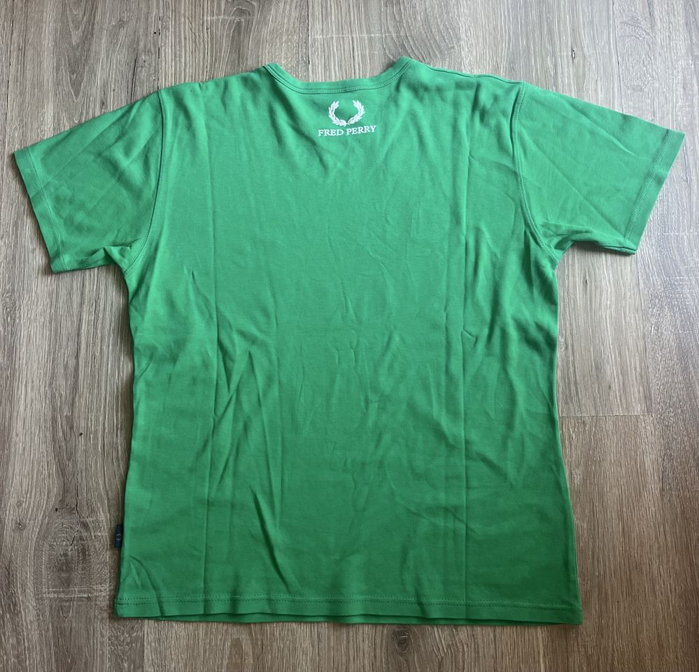 Fred Perry тениска - зелена