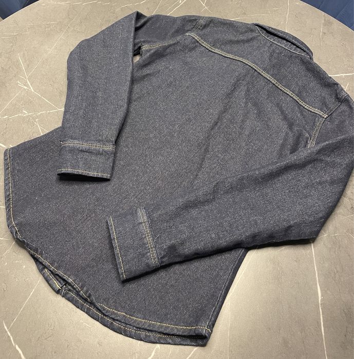 Cămașă denim/blugi Reserved 100% bumbac