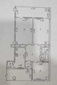 3-х комнатная квартира на Ц-5, Юнусабадский район