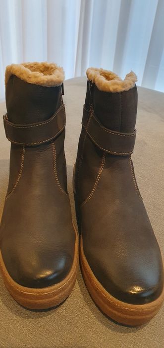 Ghete piele nabuc marime 36