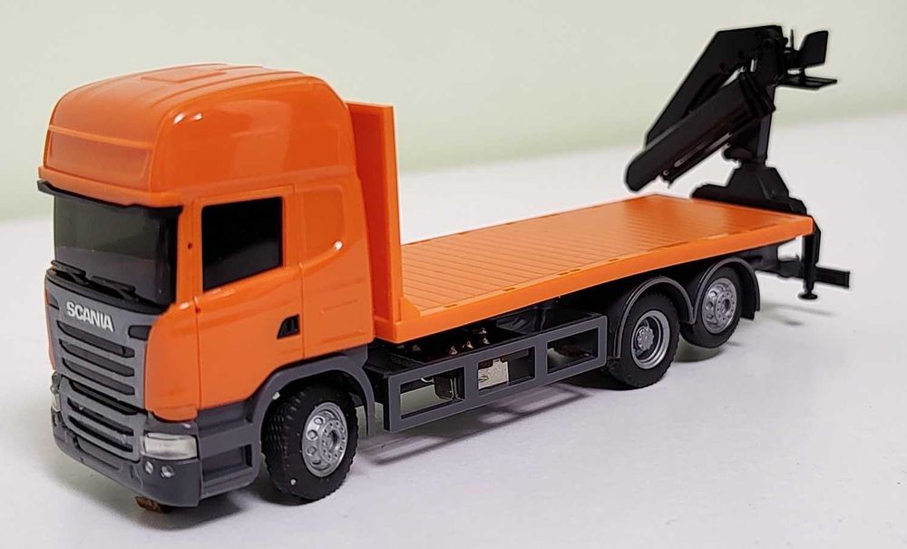 macheta Faller Car System camion Scania R13 transport lemne H0 1:87