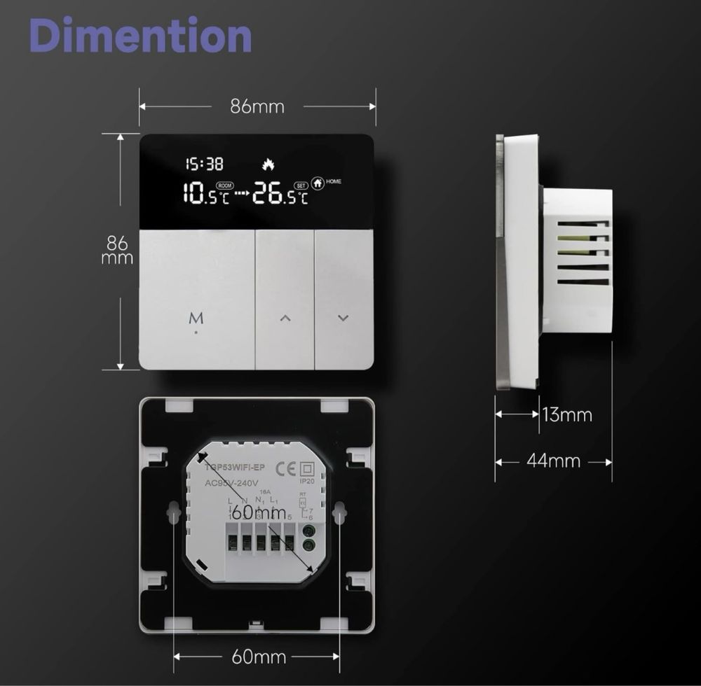 НОВО! Димери/Ключ светлина и вътрешен SMART термометър