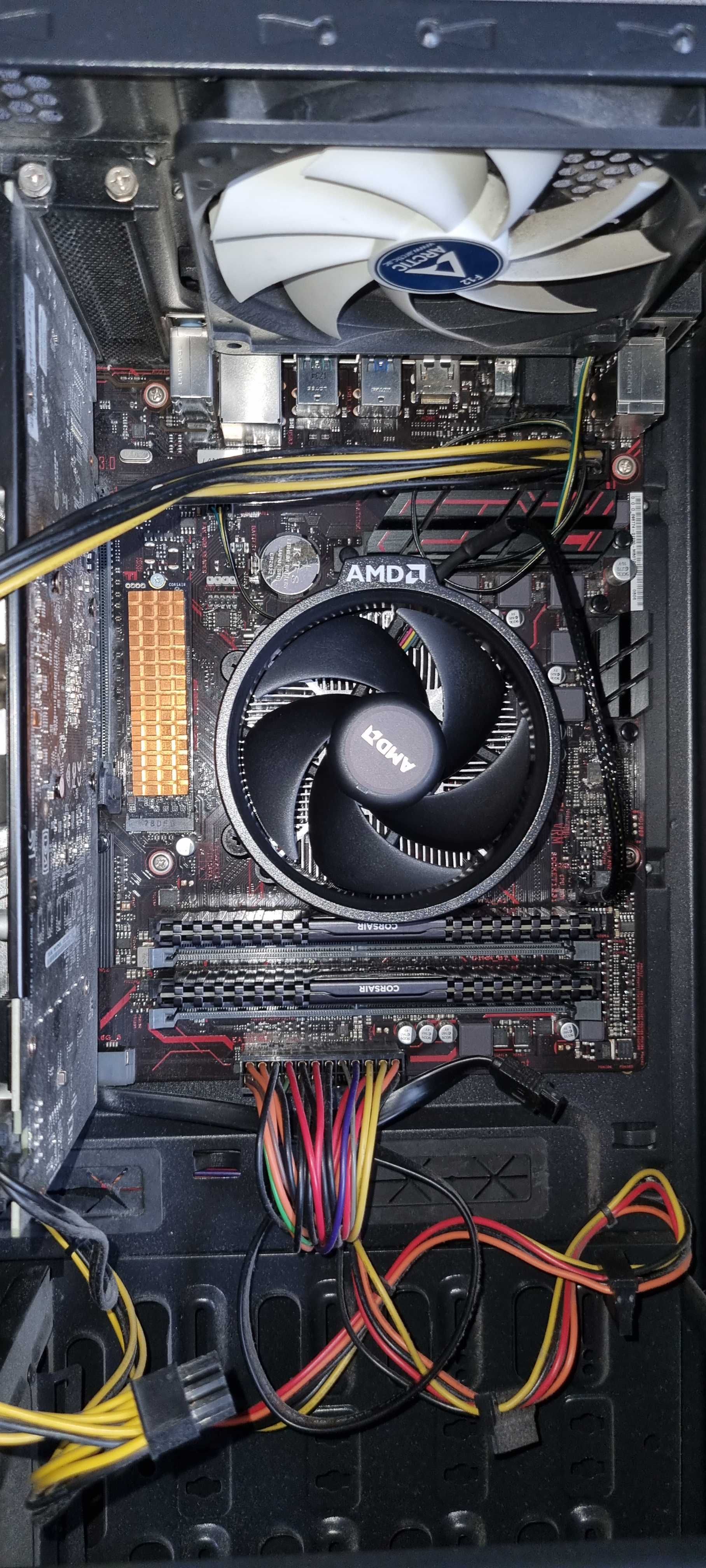 Gaming PC AMD Ryzen 5 3600, ASUS RX 580 8GB