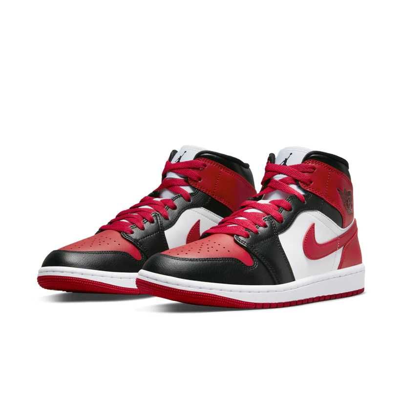 Nike Air Jordan 1 Mid Alternate Bred Toe (W)