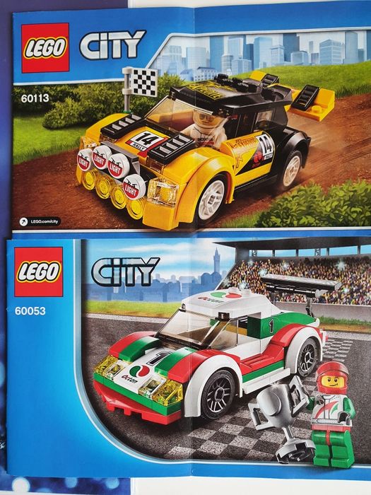 Vand 2 seturi lego City