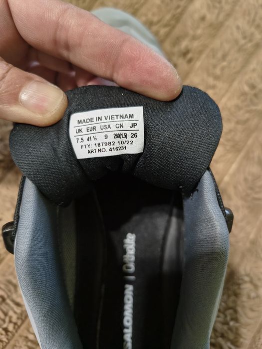 Vand Salomon Ultra 4 Goretex nr 41 1/3