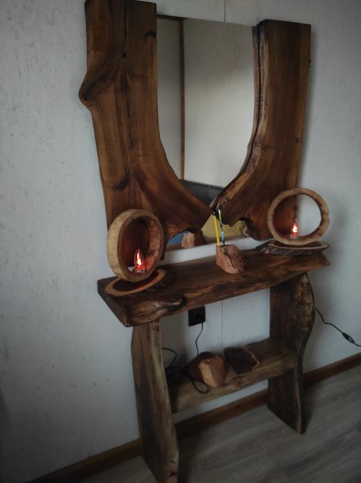 Нощни лампи . Лампи от дърво. Настолни лампи
