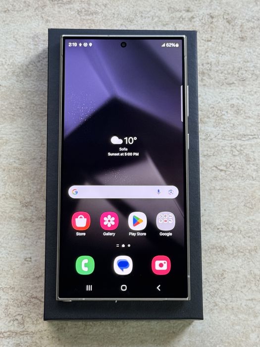 Като нов! Samsung S24 Ultra 256GB Titanium Gray