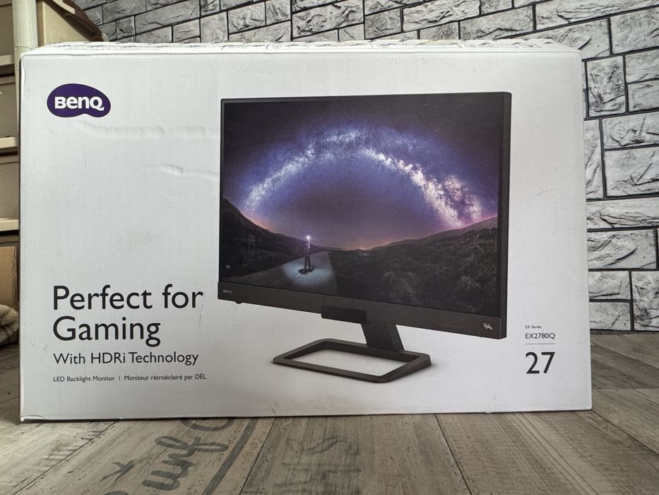 BenQ EX2780Q 144hZ 2K IPS 27 инча - Уникален геймърски монитор
