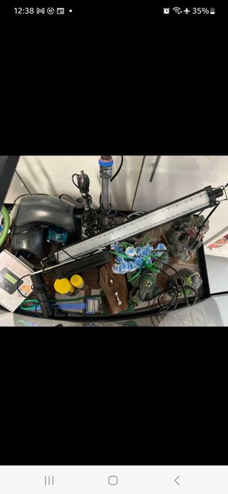 Acvariu cu mobilier JUWEL, și accesori ,