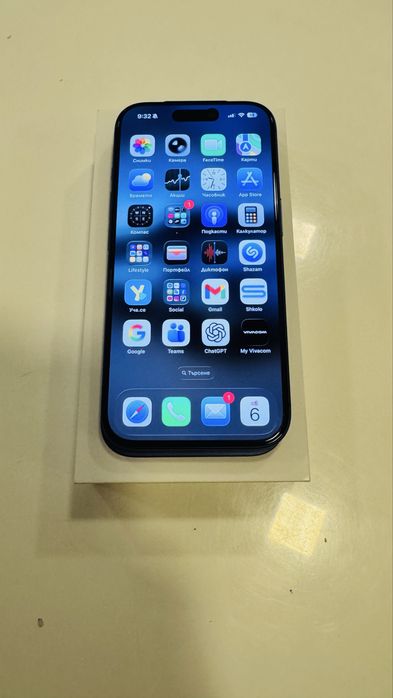 Iphone 17 Pro 256GB син