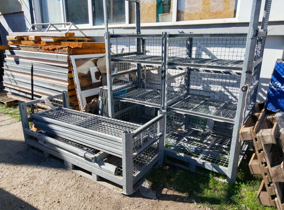 raft depozitare metalic pentru piese auto pentru componente auto