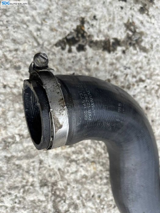 Furtun Conducta Presiune Aer Clapeta Acceleratie Radiator Intercooler Audi A4 B8 2.0 TDI CAGA CAGB CAGC CAHA CAHB CMEA CJCB 2008 - 2011 Cod 8K0145737Q [C3006]