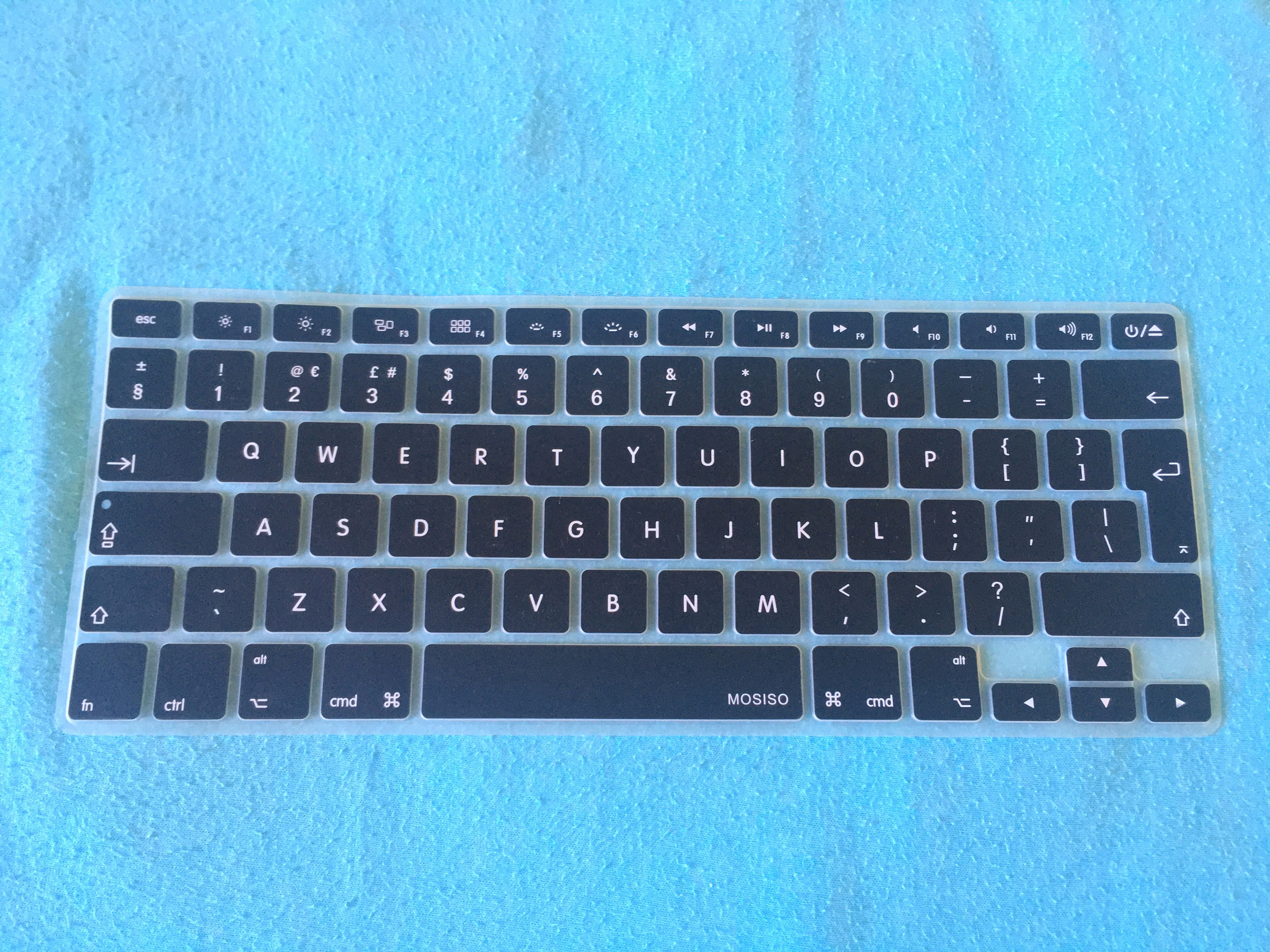 protectie tastatura macbook pro retina 13"/15" 2012, 2013, 2014, 2015