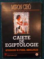 Caiete de egiptologie,  Introducere in studiul hieroglifelor, M. Ciho