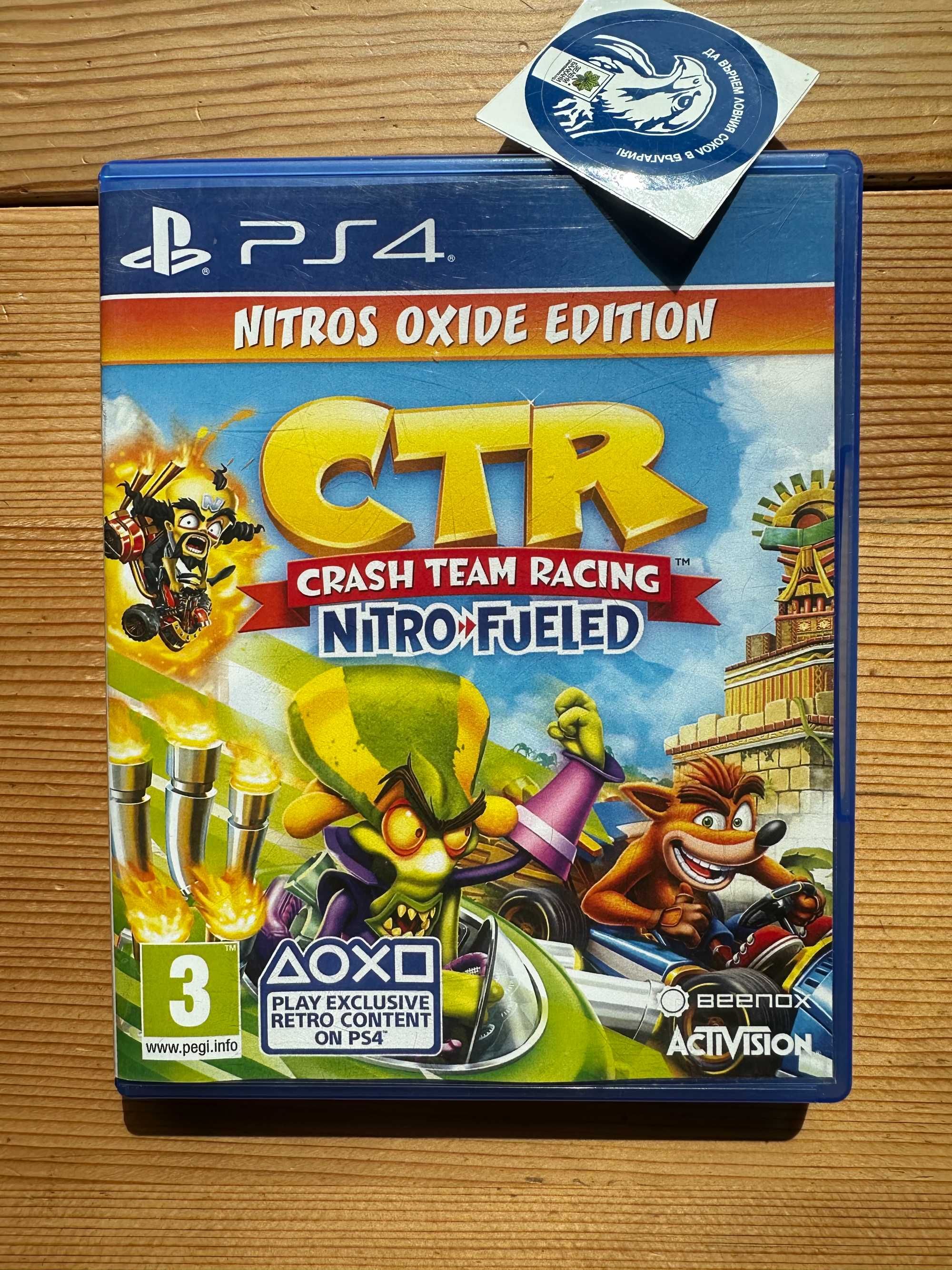 CTR Crash Team Racing Nitro-Fueled PlayStation 4 PS4 PlayStation 5 PS5