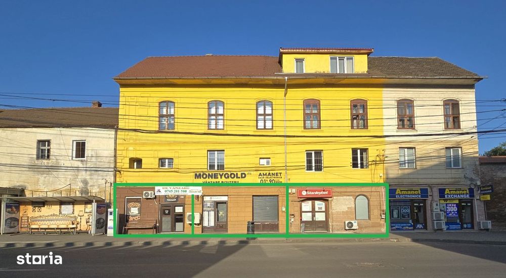 De vânzare 3 spații comerciale