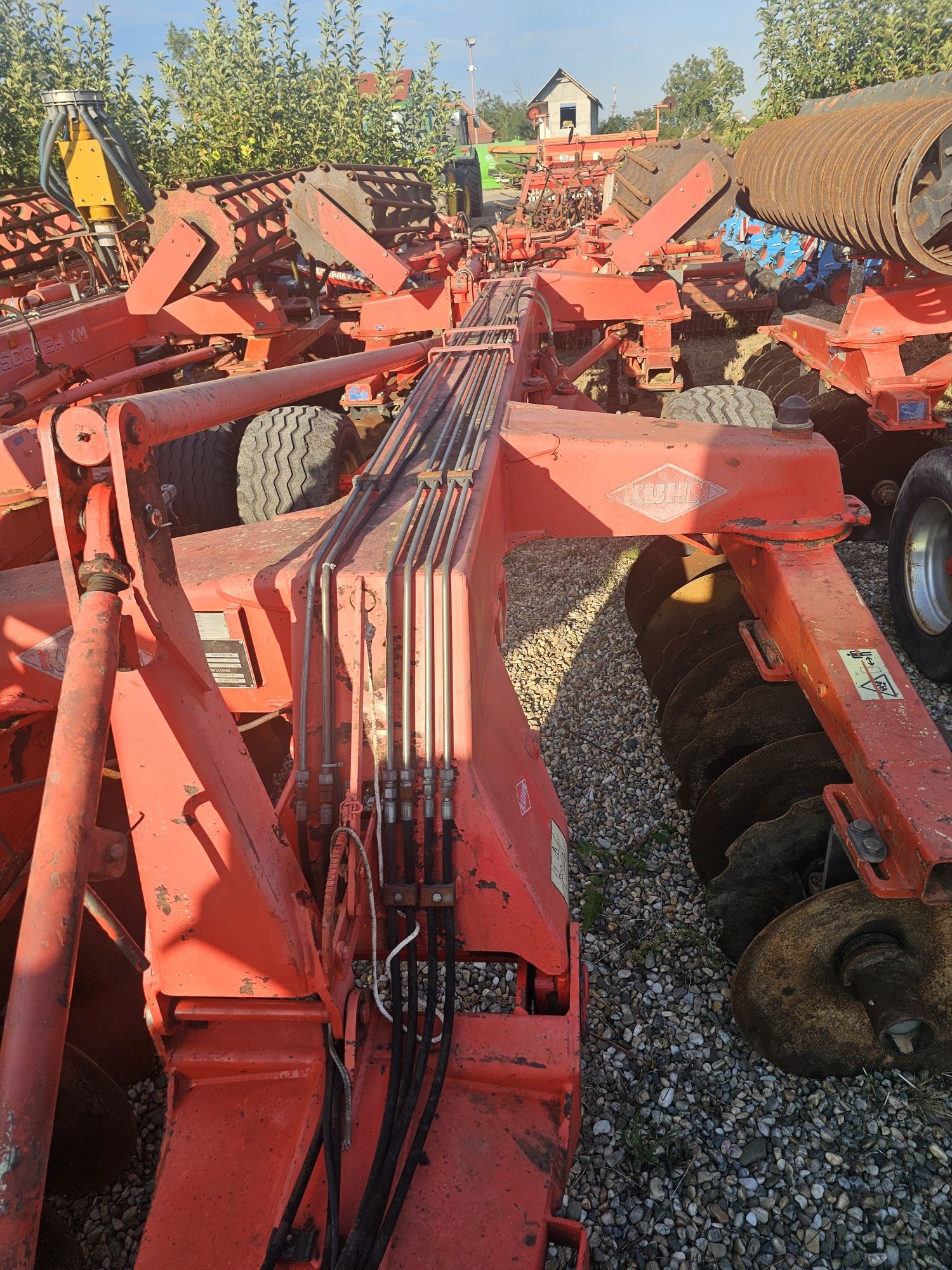 kuhn disvover xm 36 disc plug freza coasa grebla remorca mig met