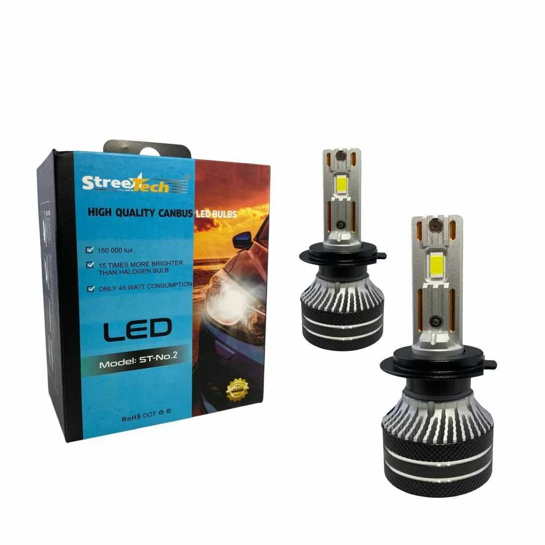 Лед крушки - Led система H7 Streetech модел STN2 за фарове - Canbus