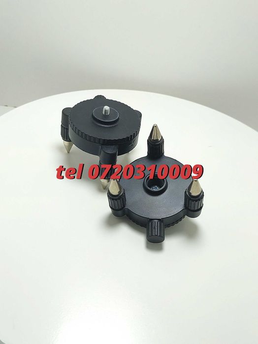 Suport Rotativ Cu Gheare Pentru Nivela Laser 360 Grade  Trepied Mic