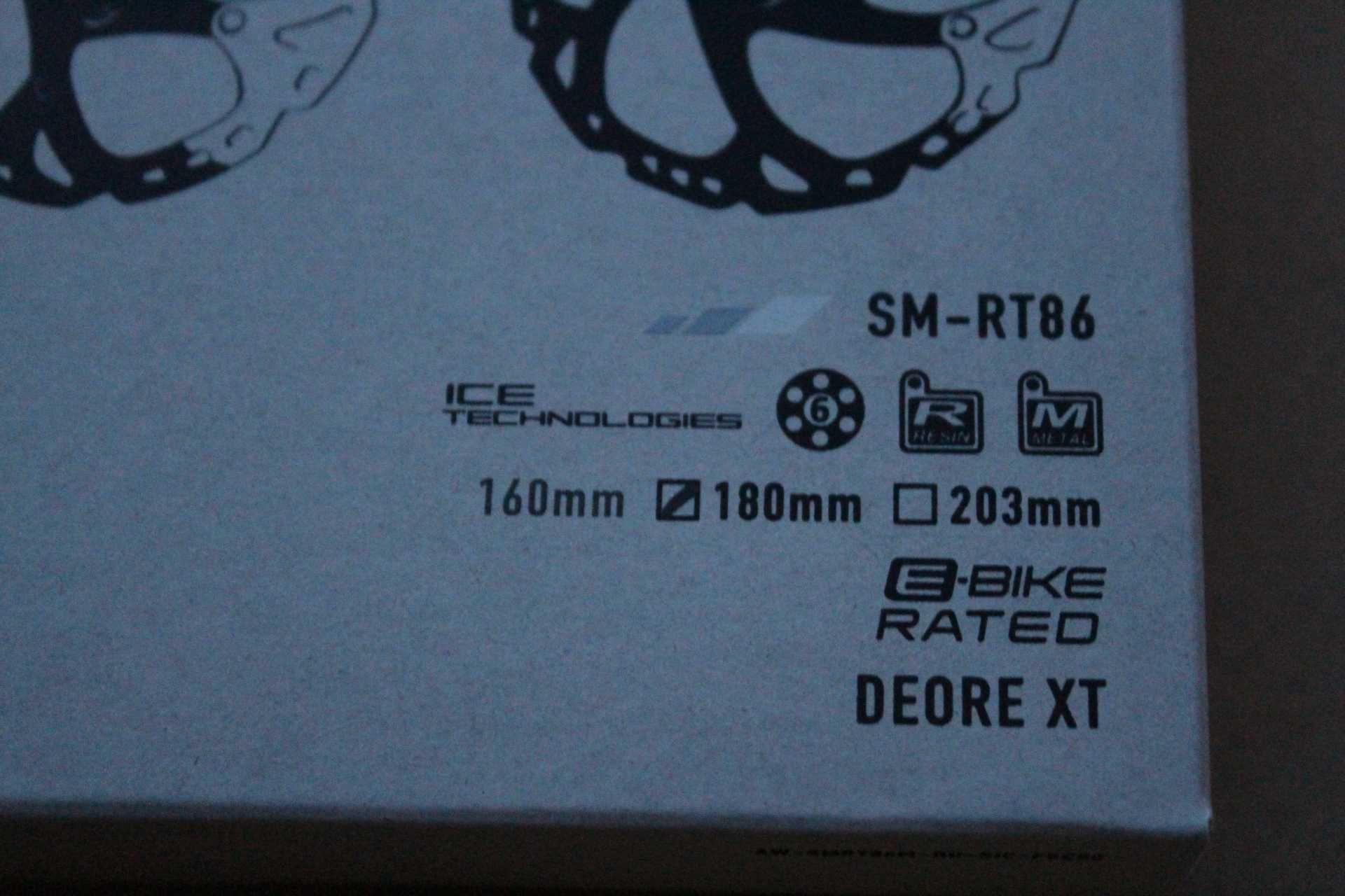 Shimano SM-RT86 XT Ice Technology - 180mm disc rotor