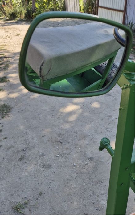 Remorca cu volan pentru motocultor