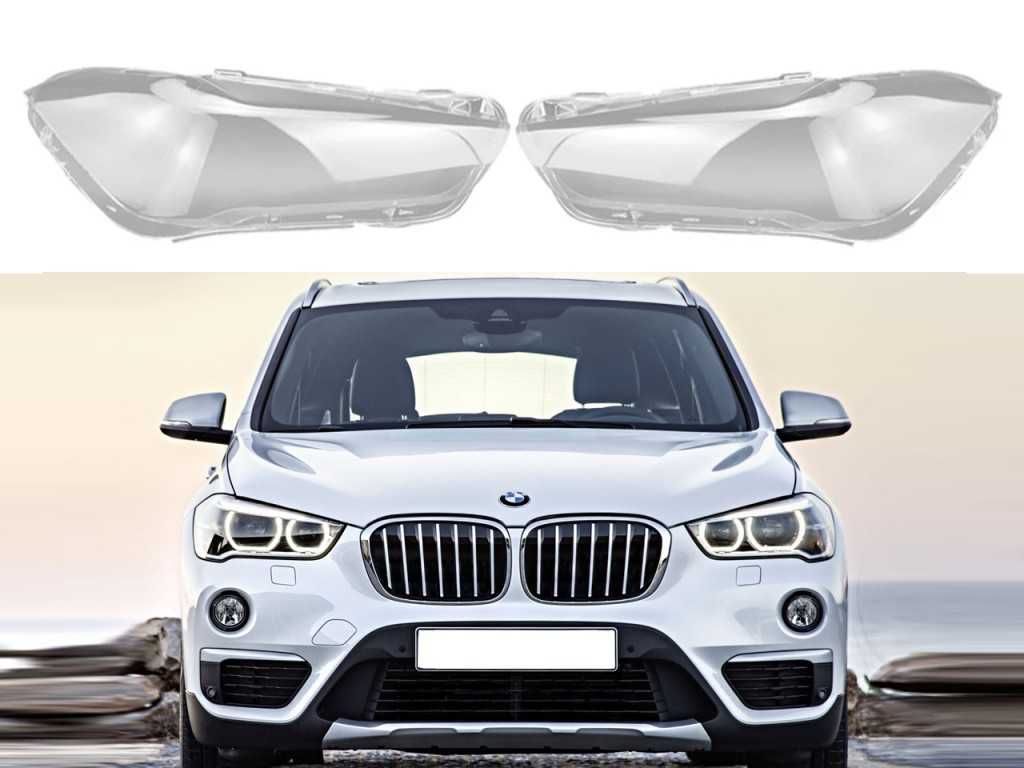 Комплект Стъкла за фарове на BMW X1 F48 2015+ / БМВ Х1 Ф48