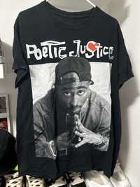 Tricou Tupac Poetic Justice USA nu vlone amiri M